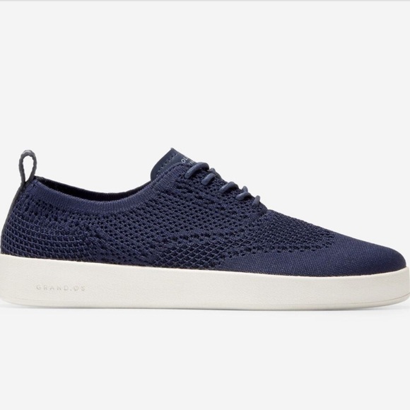Cole Haan Womens GrandPrø Contender Oxford Navy Blue Size 11 NEW - Picture 1 of 9